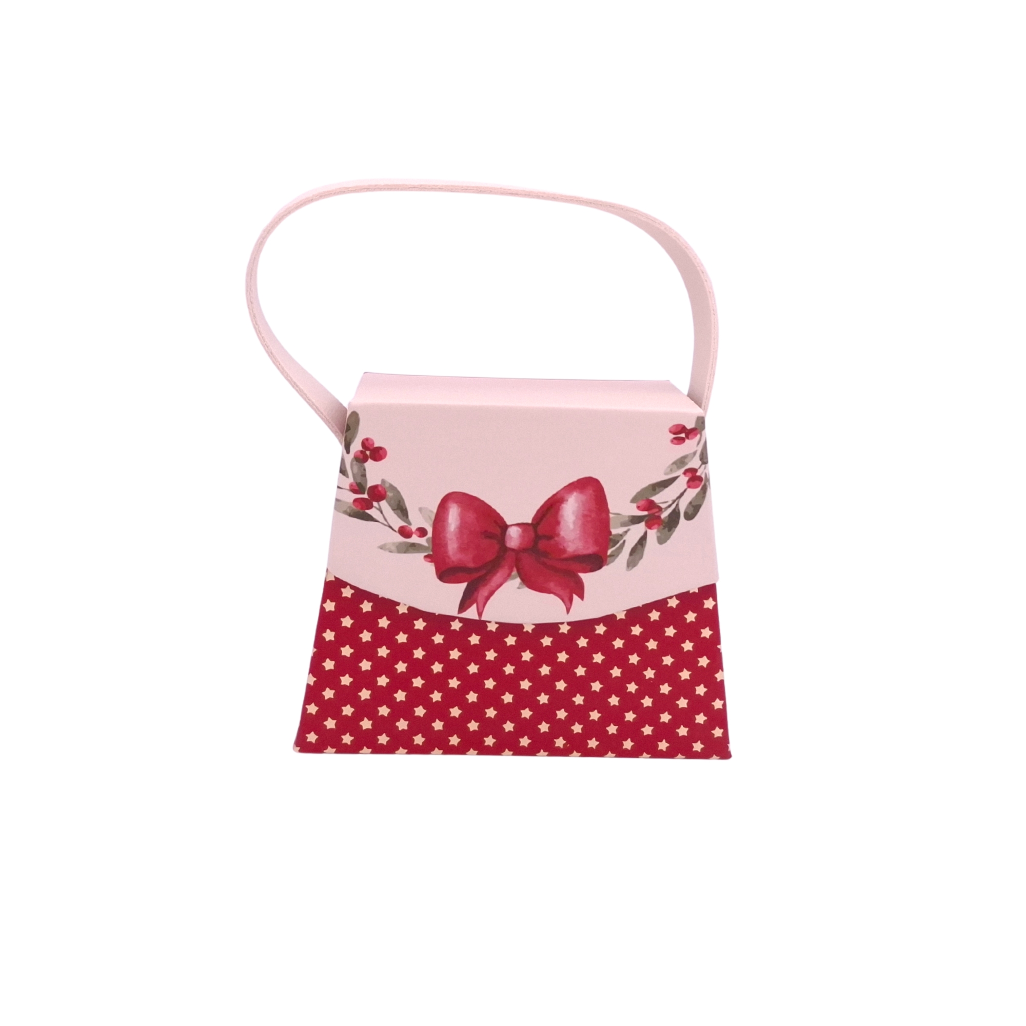 MINI Handtaschen-Geschenkschachtel Zauberhafte Weihnachten