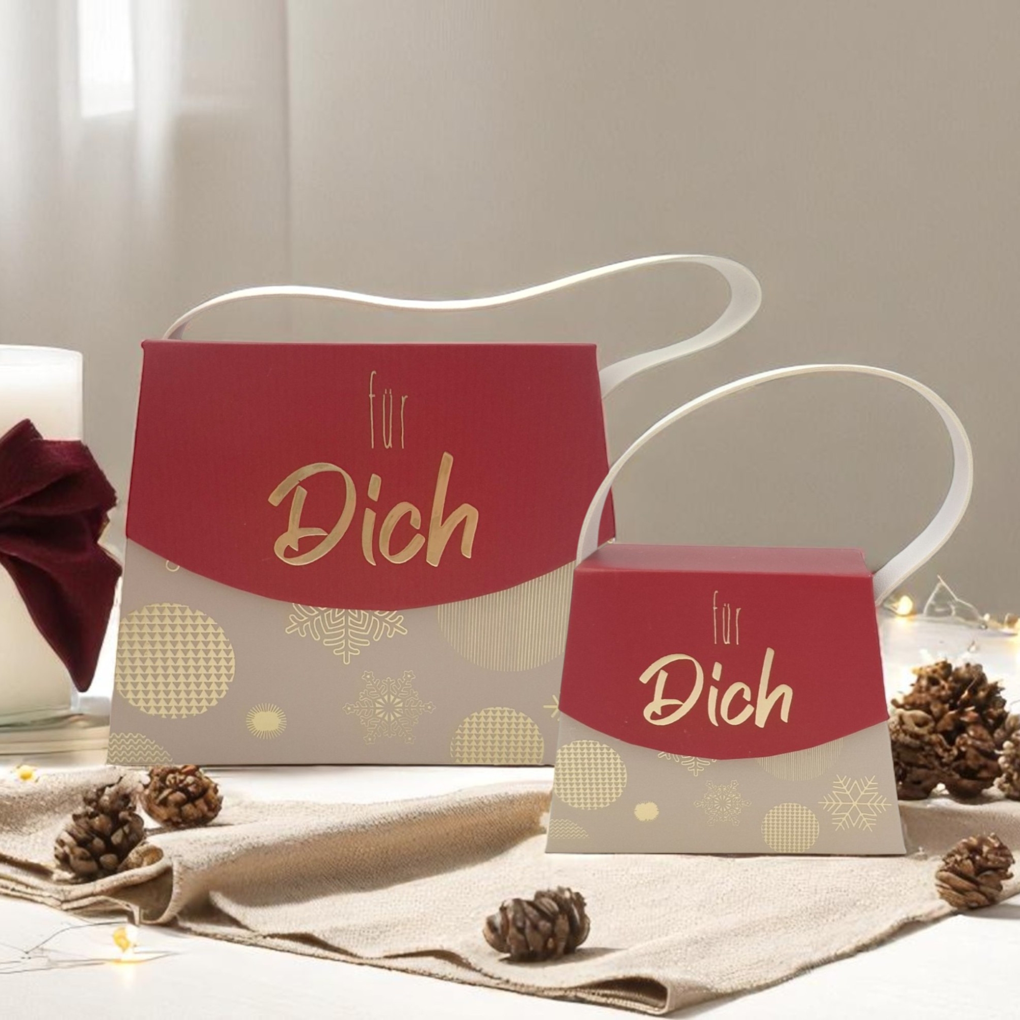 Handtaschen-Geschenkschachtel, Für Dich