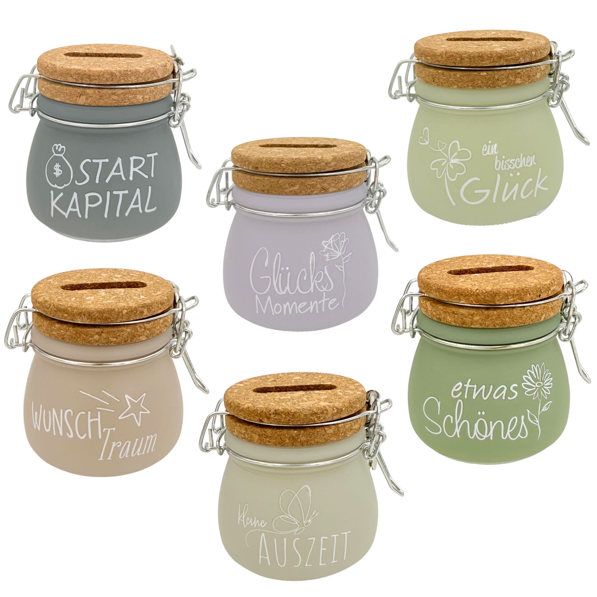 SET Sparglas MINI “concept” mit Schloss (18 Stk.)
