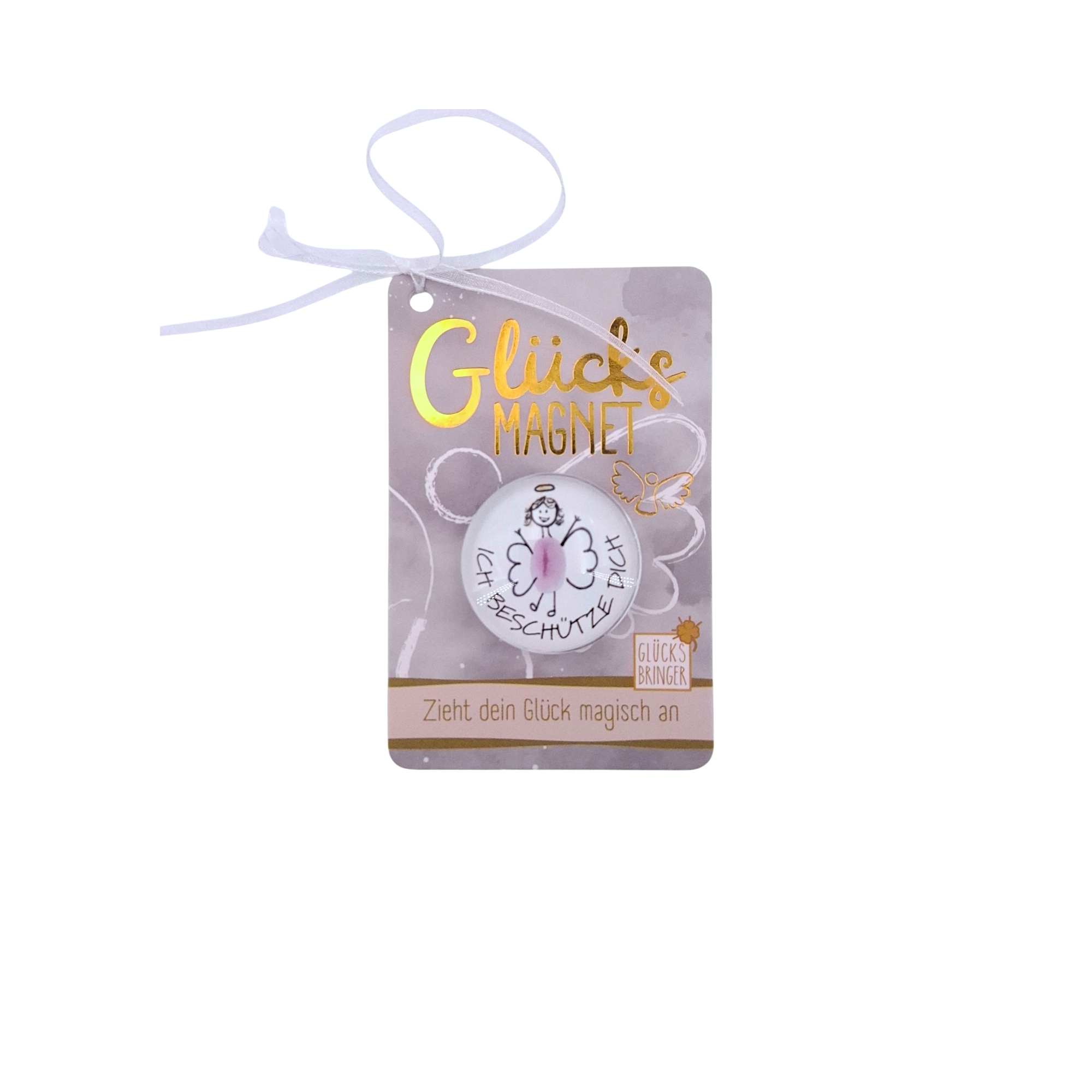 Set Magnete (10 Stk.) Taler (25 Stk.) Schutzengel, 5-fach sort im Display