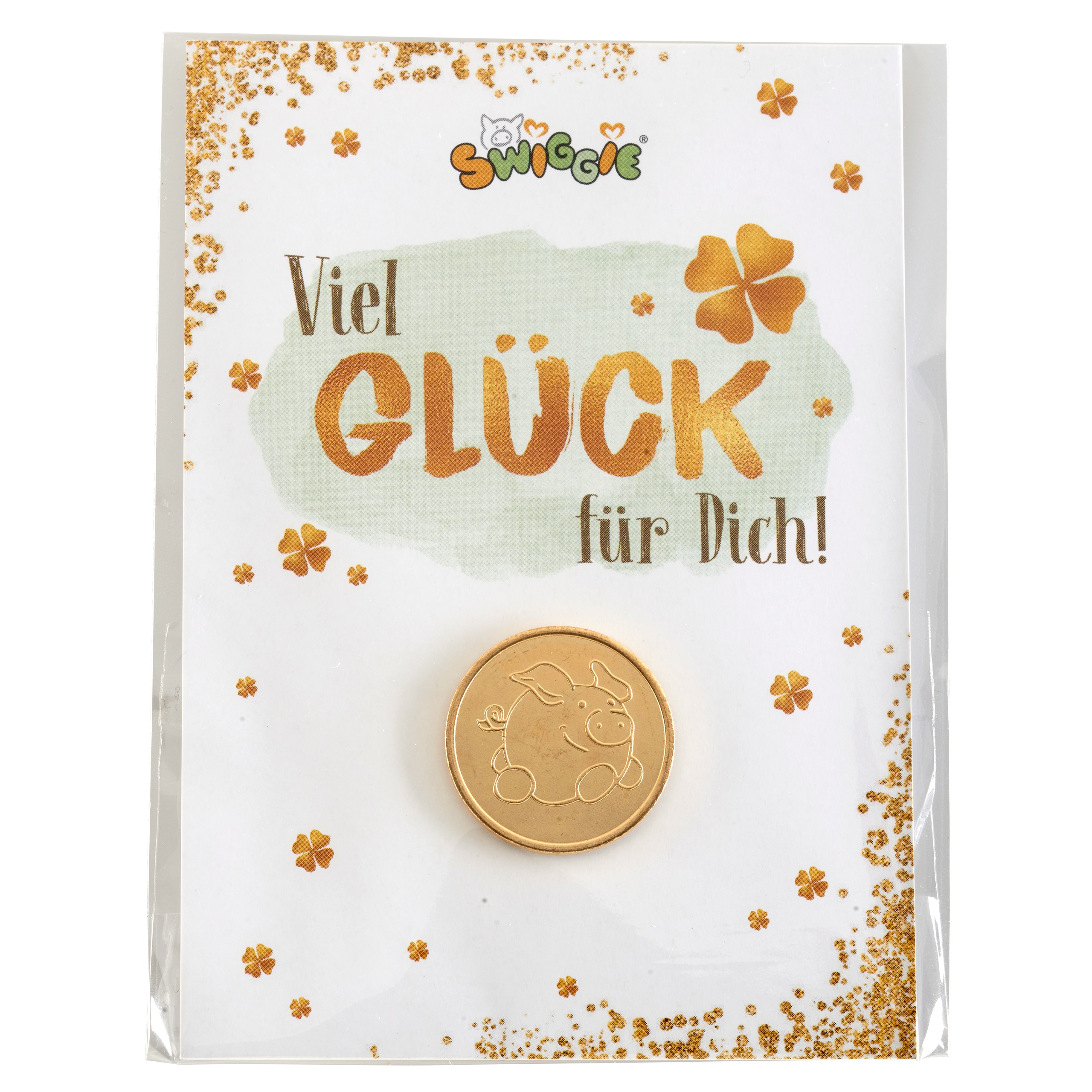 Swiggie Set Glückstaler, 48 Stk, 6-fach sort.