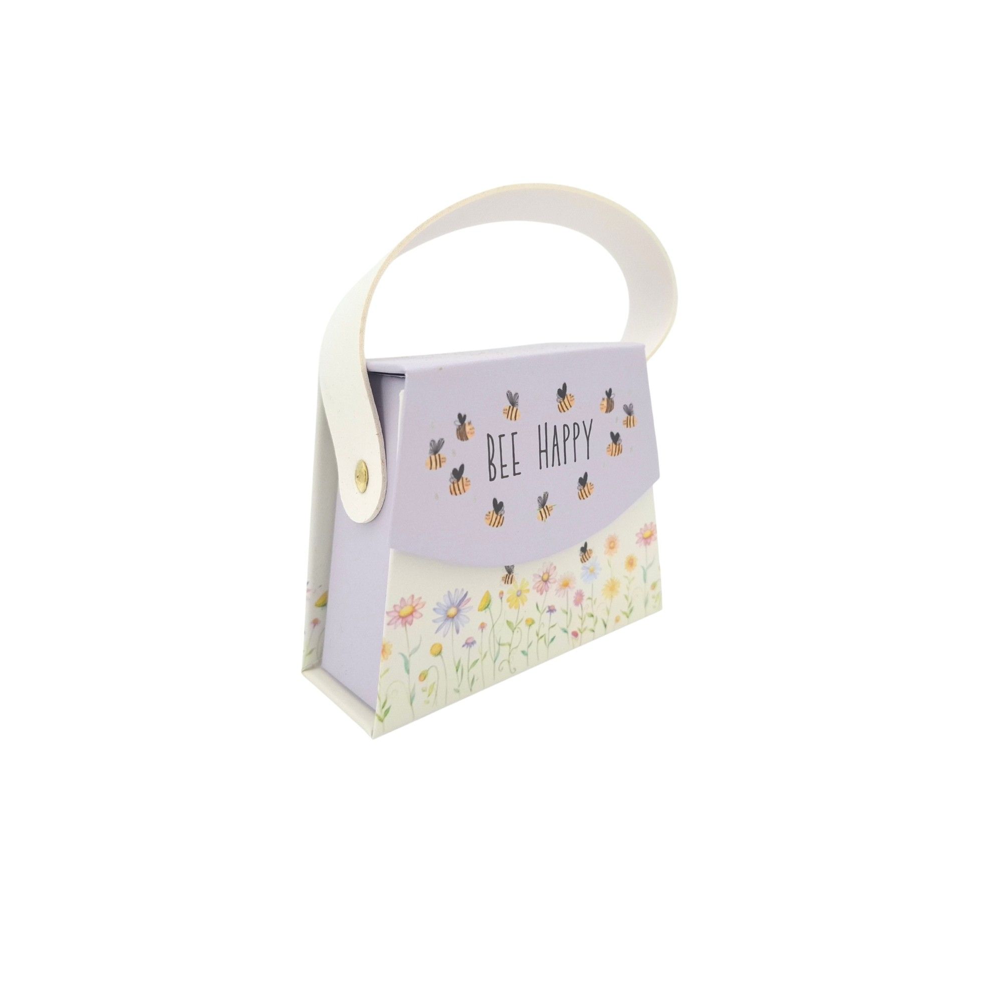 Mini Handtaschen-Geschenkschachtel, Bee Happy