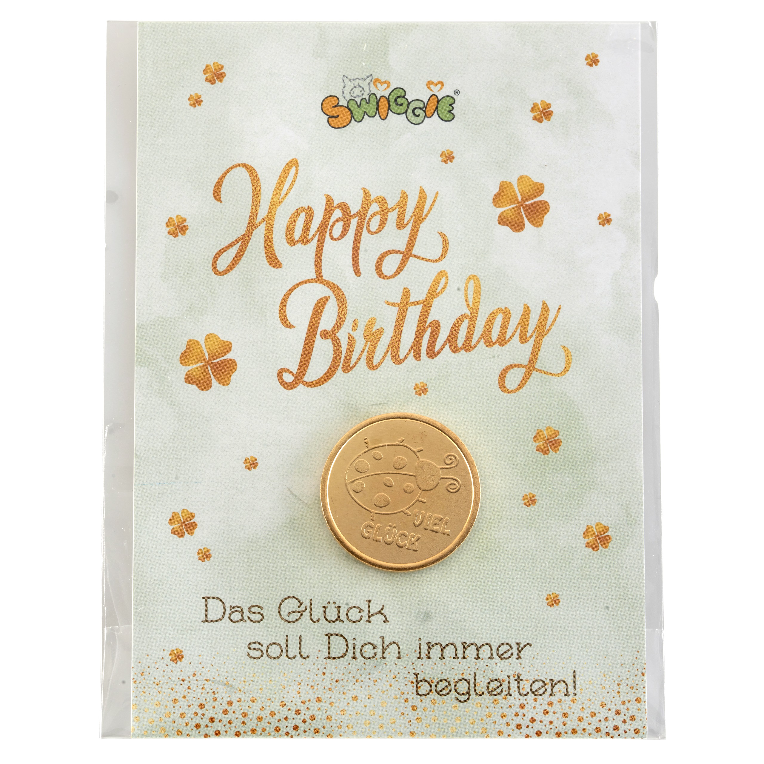 Swiggie Set Glückstaler, 48 Stk, 6-fach sort.