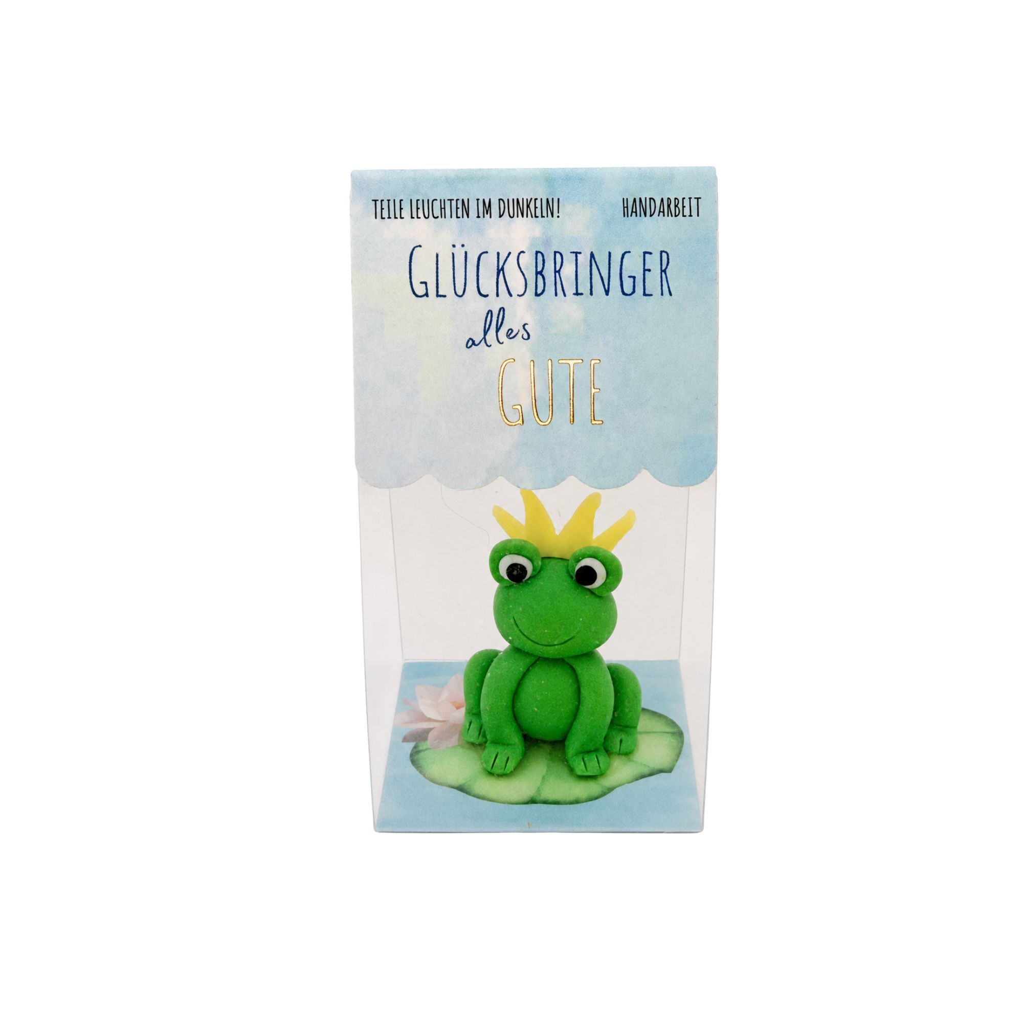 SET Glücks-Freunde in transp. Box. pastell. 4-fach sort (16 Stk.)