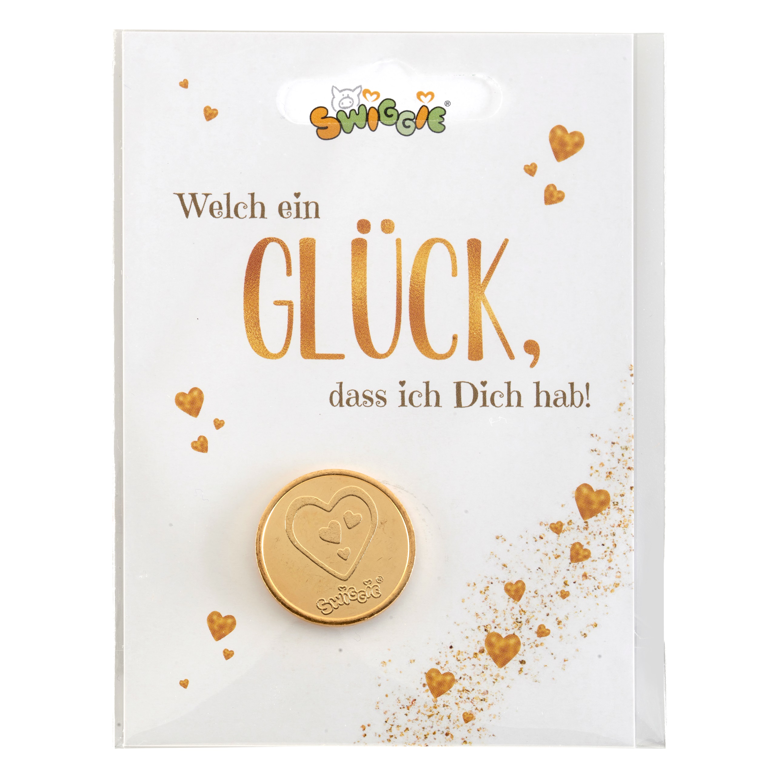 Swiggie Set Glückstaler, 48 Stk, 6-fach sort.