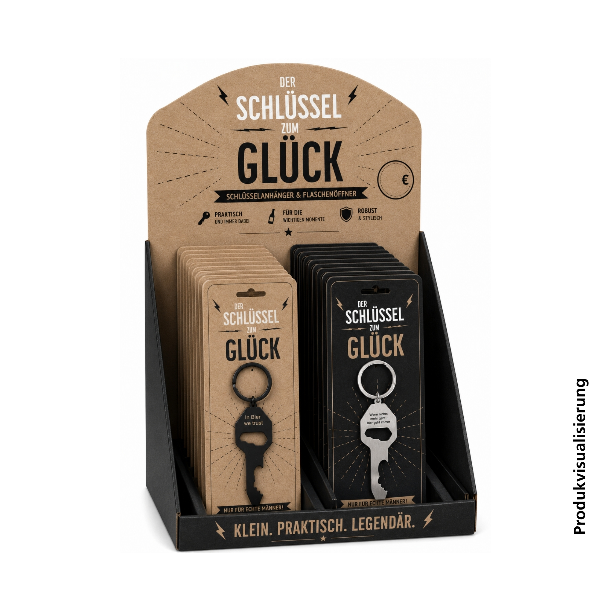 SET Schlüsselanhänger "Schlüssel zum Glück" (24 Stk.)