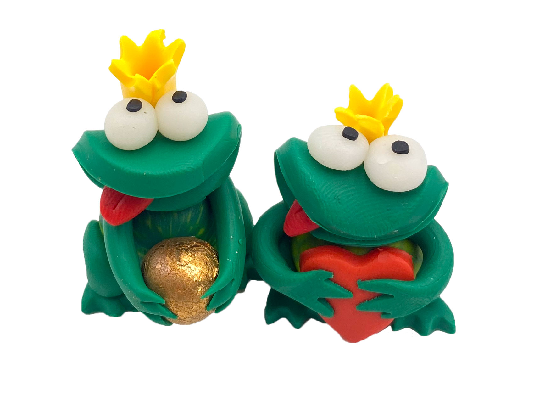 Set Wunschfrösche gemischt im Display, 40 Stk.