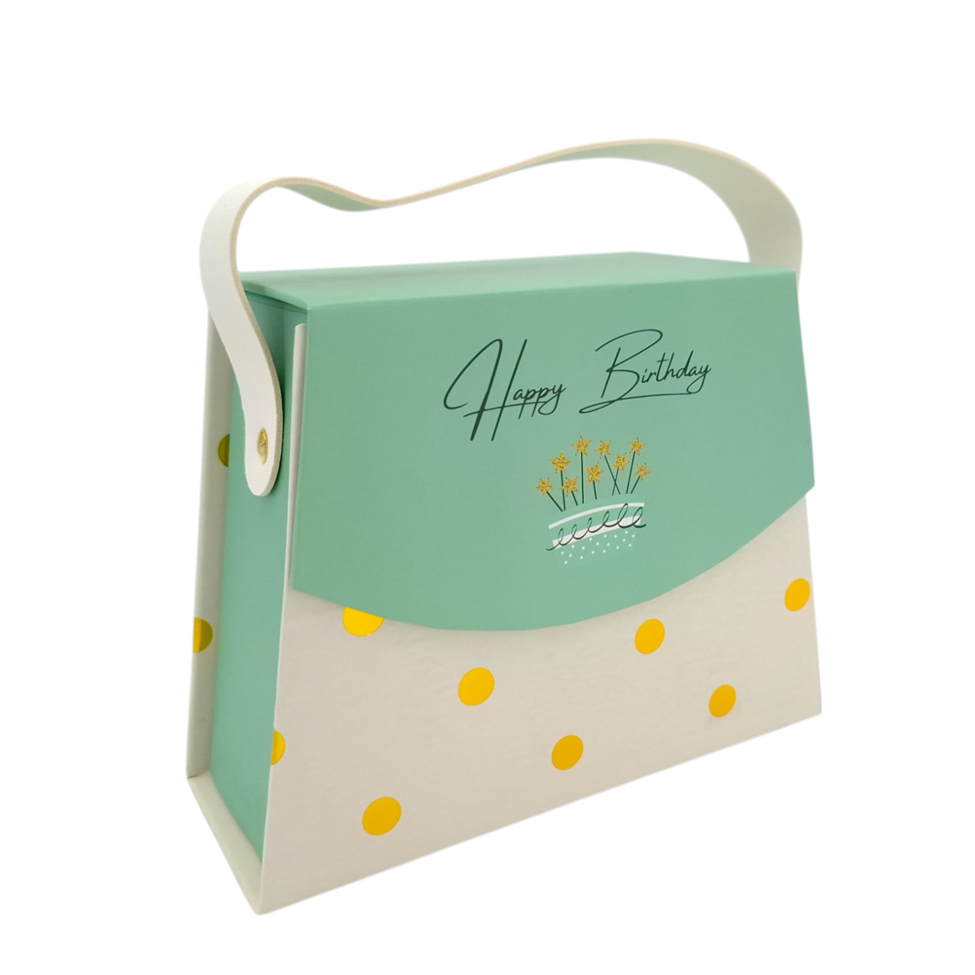 VE Taschen-Geschenkschachtel Happy Birthday trendy