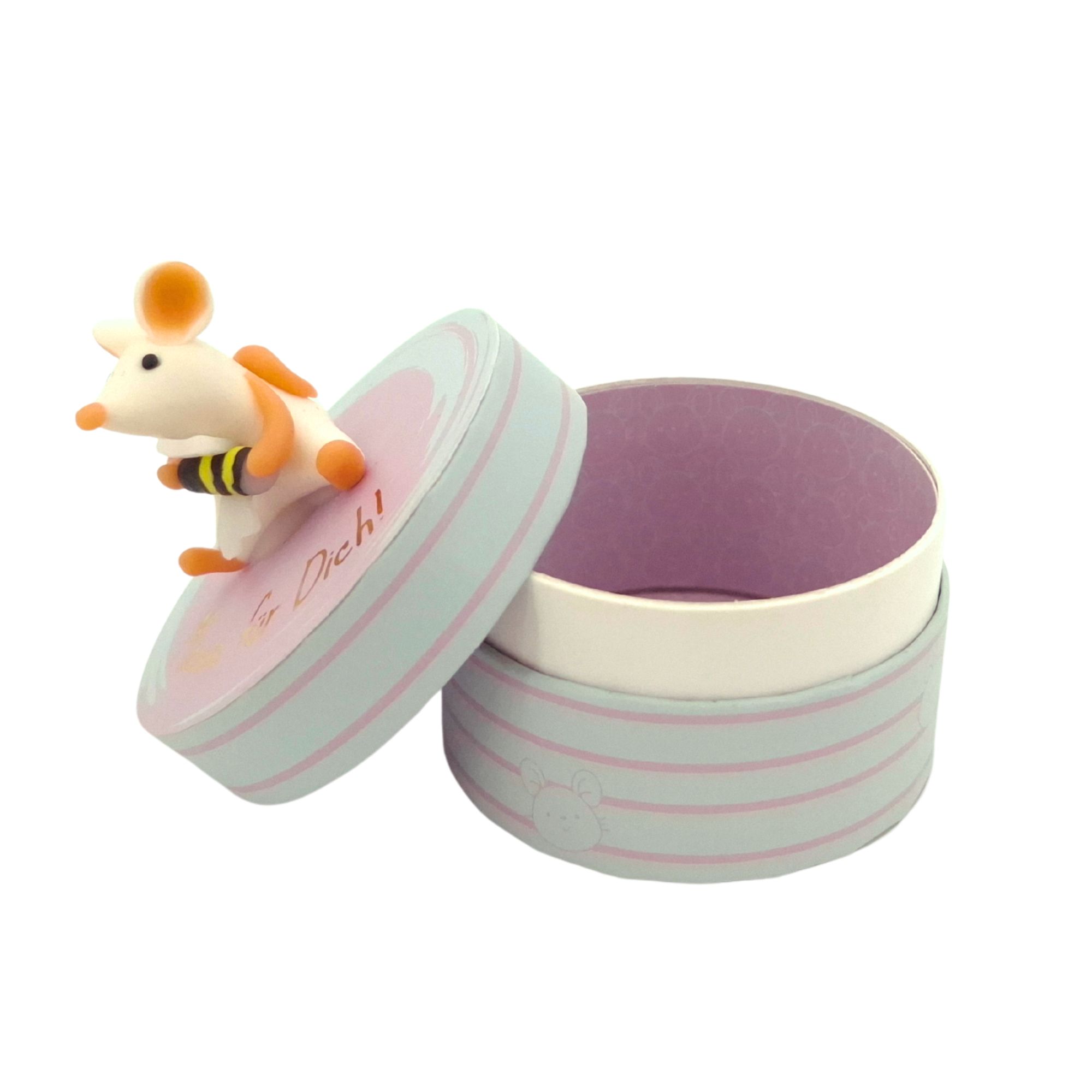 SET Geschenkschachtel (rund) mit Frühlingsboten . 4-fach sort (12 Stk.)