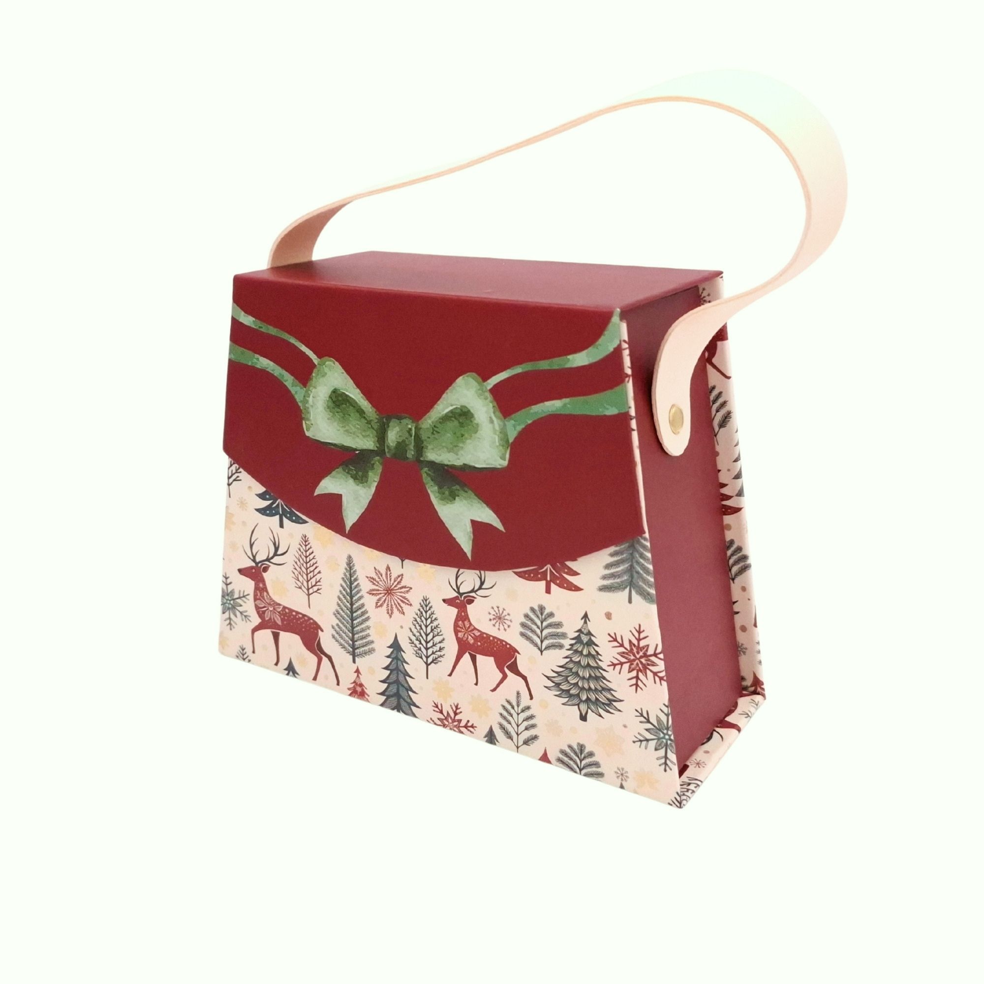 SET Handtaschen-Geschenkschachtel Weihnachten, 12 Stk.