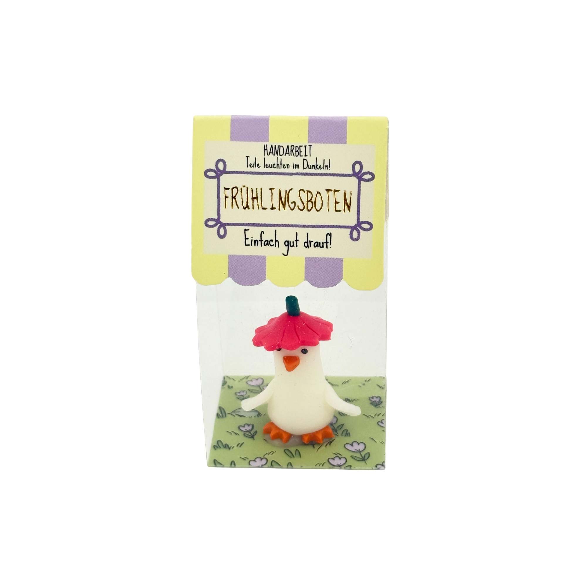 SET Frühlingsboten in transp. Box. 4-fach sort (16 Stk.)