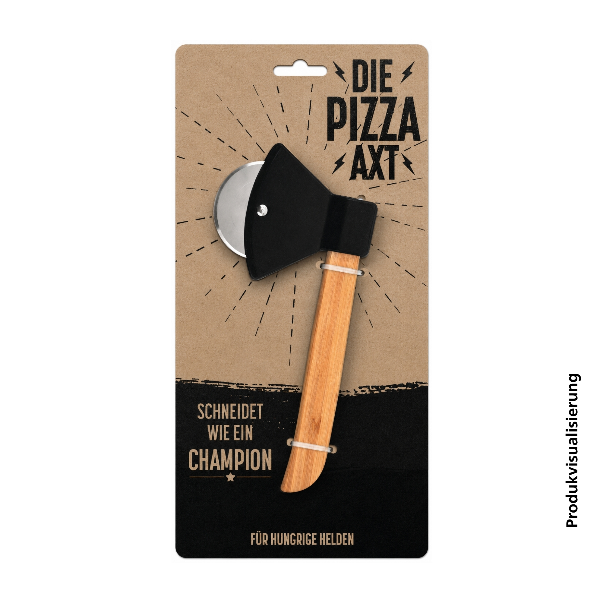 SET Pizza-Axt. sort (8 Stk.)