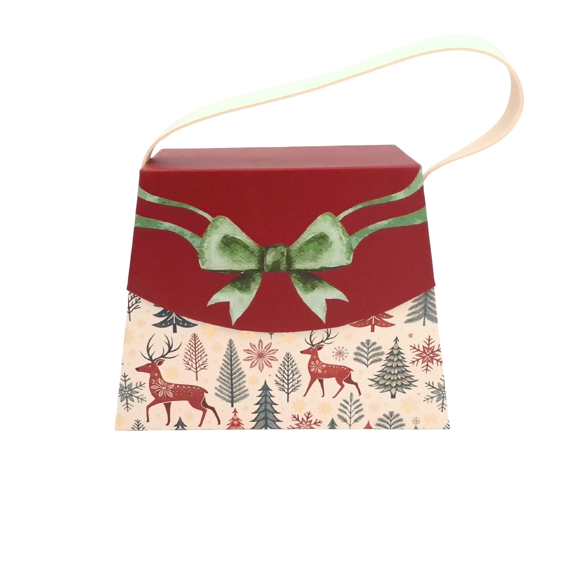 SET Handtaschen-Geschenkschachtel Weihnachten, 12 Stk.