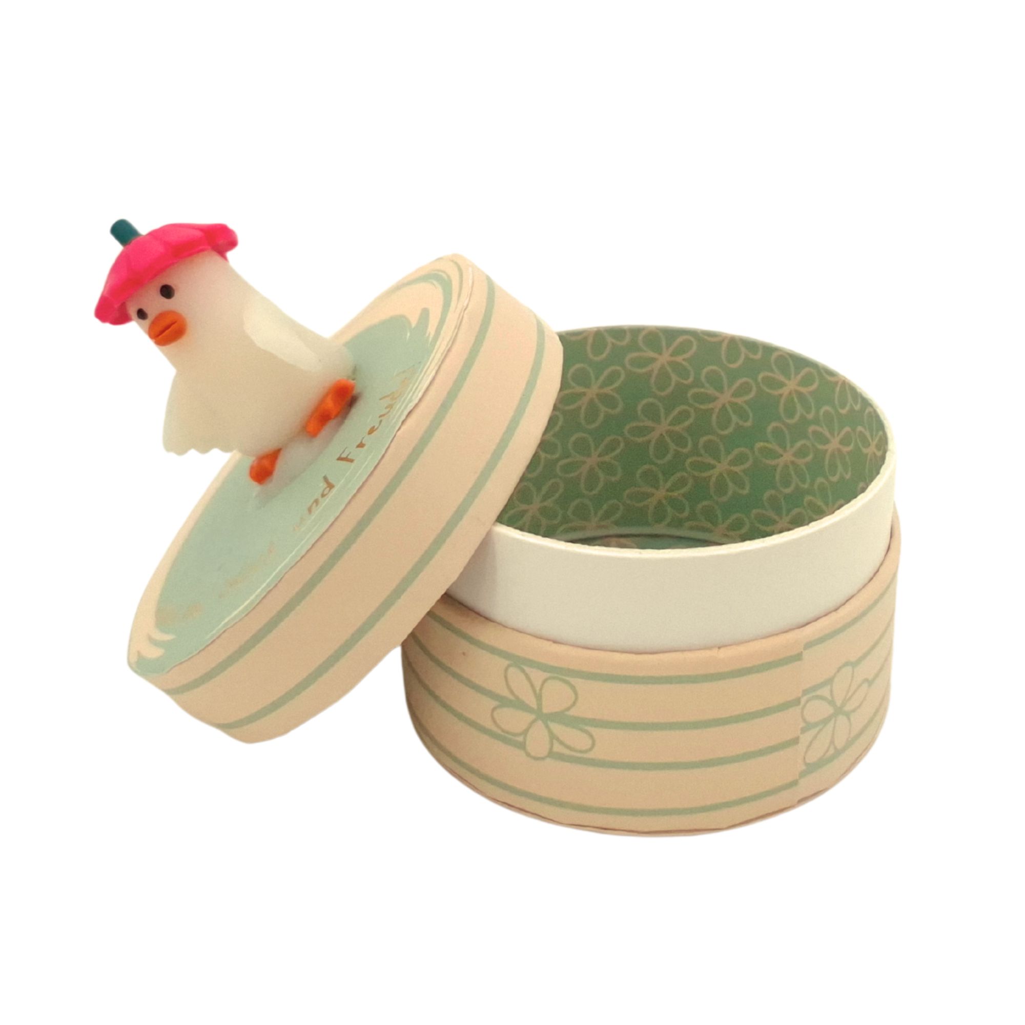 SET Geschenkschachtel (rund) mit Frühlingsboten . 4-fach sort (12 Stk.)