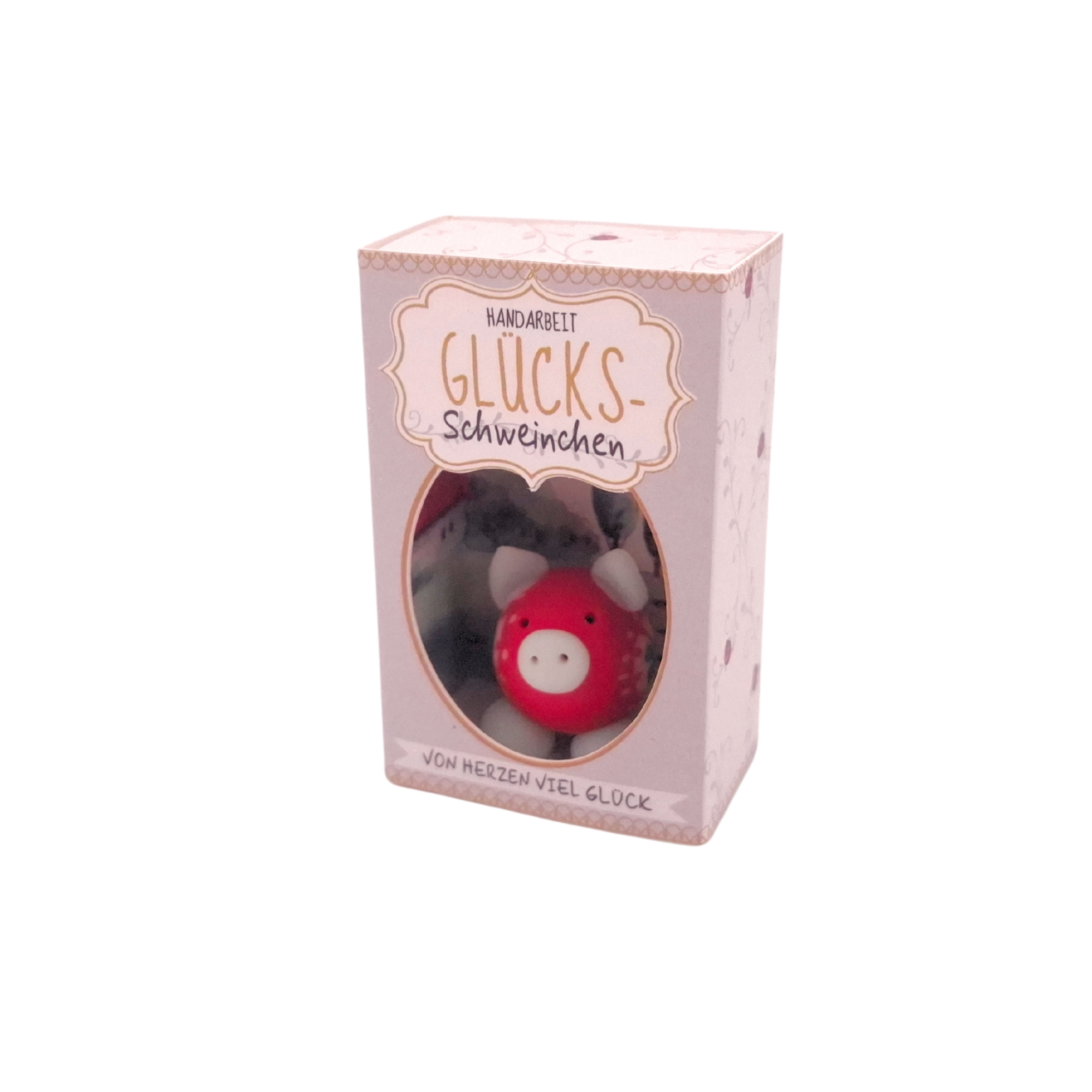 SET Glücksschweinchen in Schächtelchen, 40 Stk, 5-fach sort