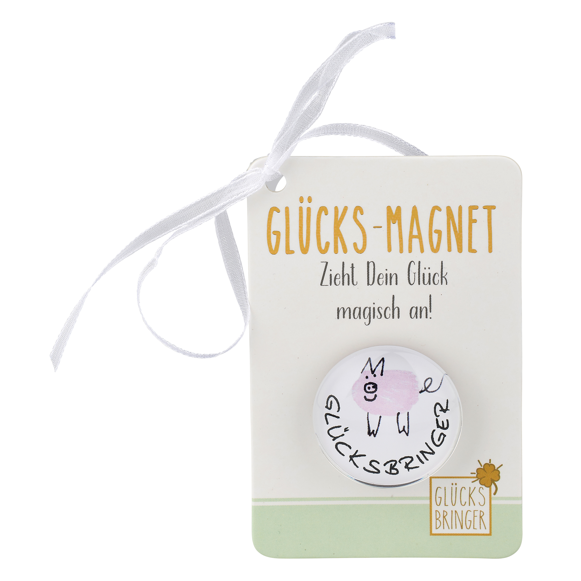 SET Glücks-Magnet, 30 Stk., 5-fach sort, inkl. Display
