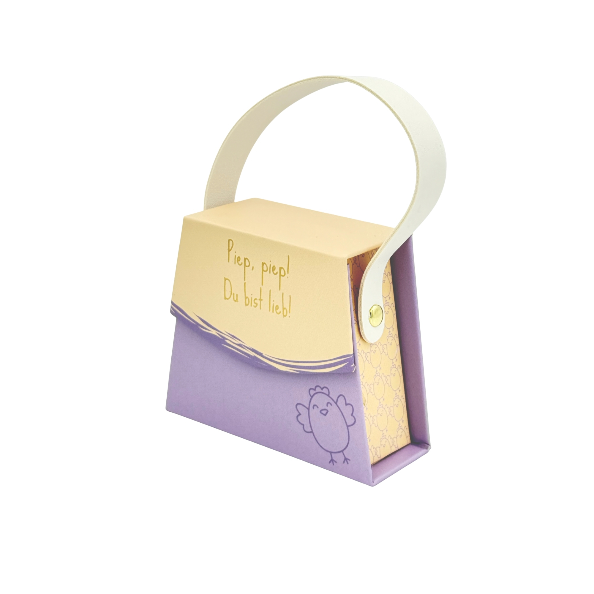SET Mini-Handtaschen-Geschenkschachtel. Frühling (12 Stk.)