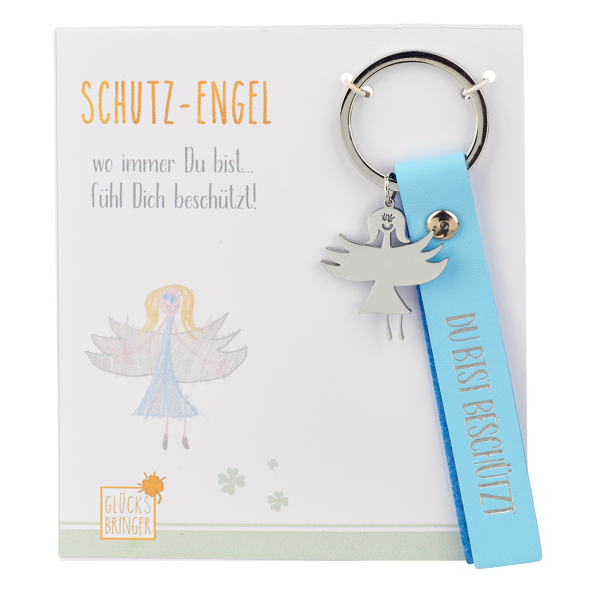 SET Glücks-Schlüsselanhänger 20 Stk., 4-fach sort, inkl. Display